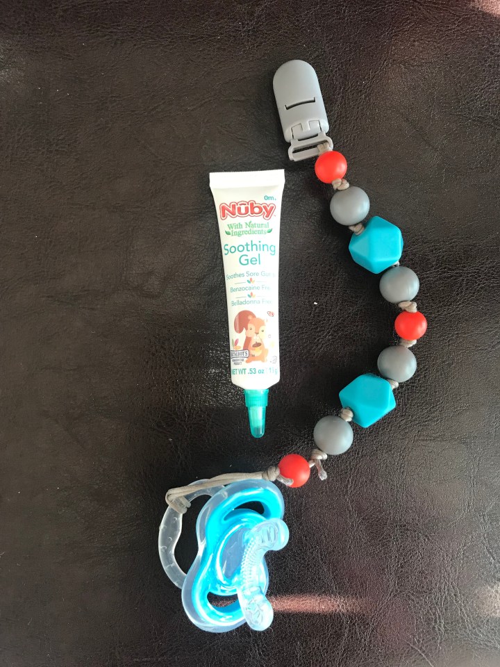 Nuby Natural Soothing Gel & Gum-EEZ Teether Teething Review the brown perfection